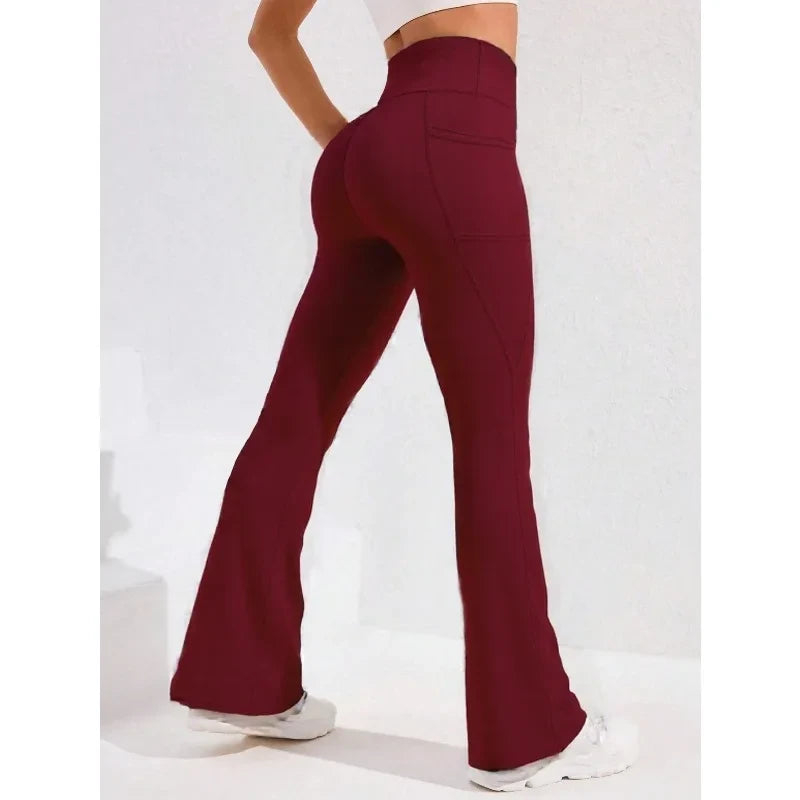 High Waist Flare Yoga Leggings