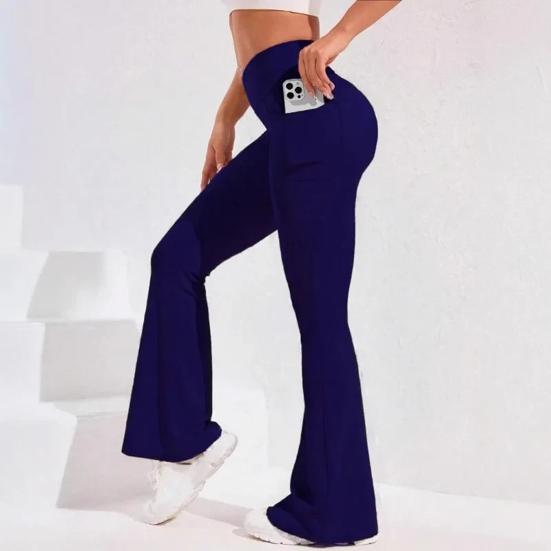 High Waist Flare Yoga Leggings