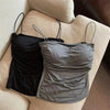 Waist Pleated Corset Top