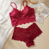 Wire Free Lace Bra Set