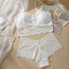Wire Free Lace Bra Set